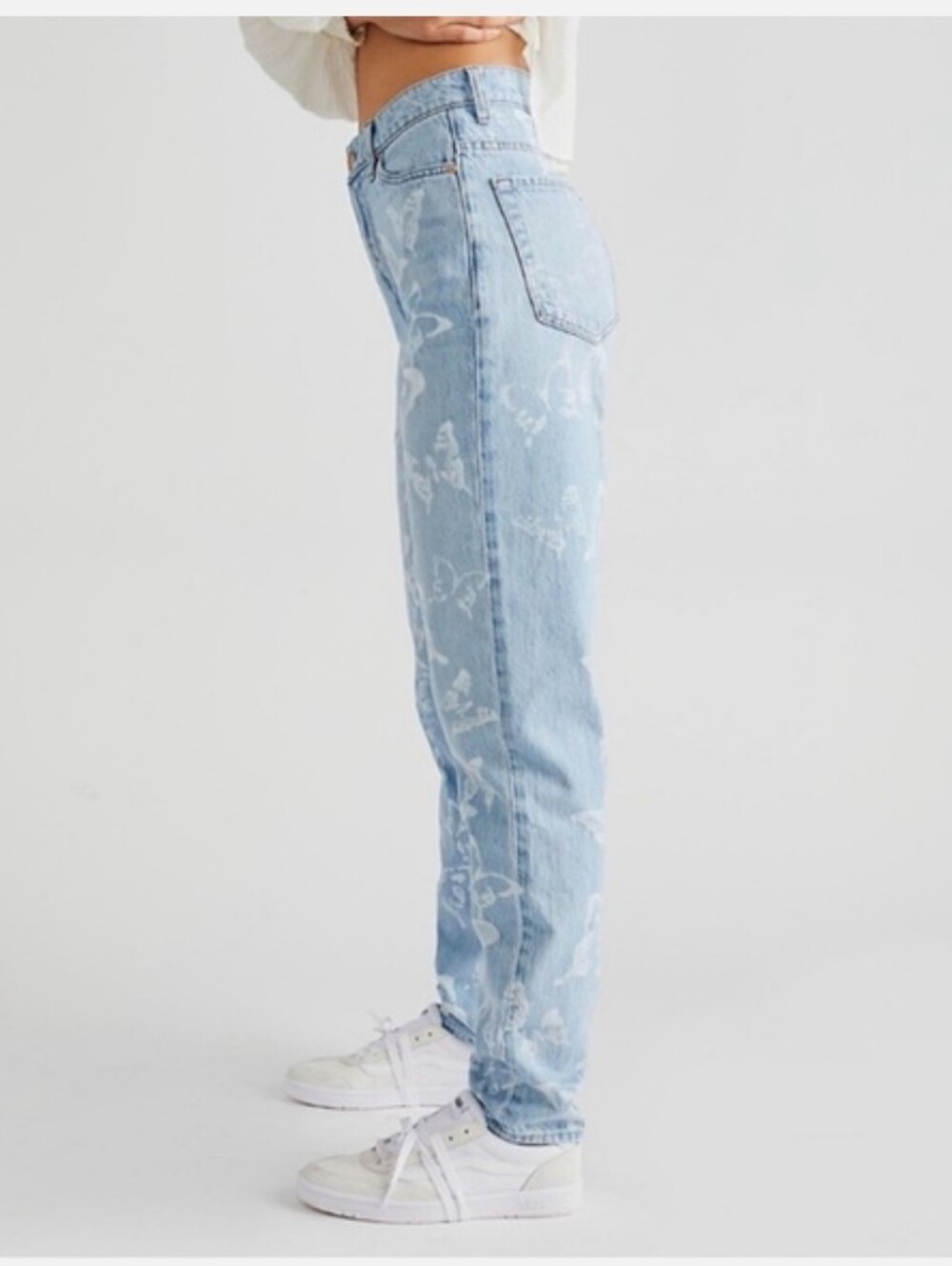 MOTHER Snacks High Waisted Twizzy Skimp Jeans Bread & Butterfly Size 26 - Picture 2 of 13